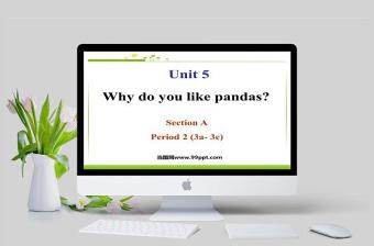 Why do you like pandas英语课件PPT模板